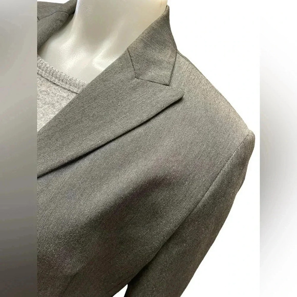 MEXX Collared Button Grey Blazer Size 8 - Picture 2 of 11